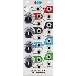 4ms QCD (Quad Clock Distributor)