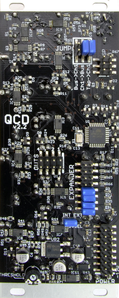 4ms QCD (Quad Clock Distributor) - Control Voltage