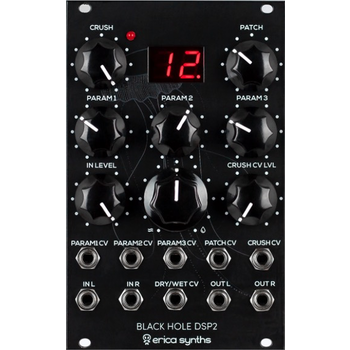 Erica Synths Black Stereo Reverb - Control Voltage