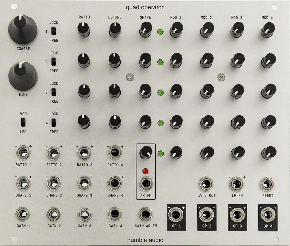 Humble Audio Quad Operator Control Voltage