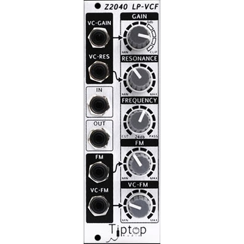 Tiptop Audio Z2040 LP-VCF, Silver Panel, USED