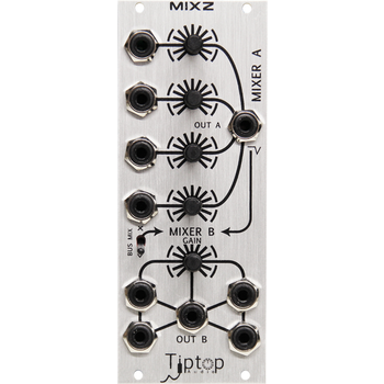 Tiptop Audio Tiptop Audio MIXZ, Silver Panel