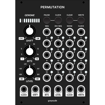 Grayscale Grayscale Permutation 18hp (Black)