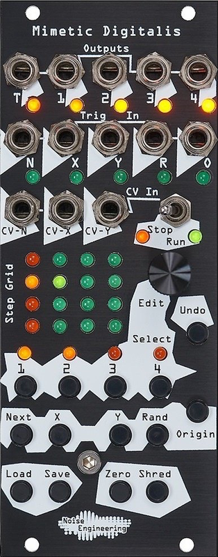 Noise Engineering Mimetic Digitalis, Black - Control Voltage