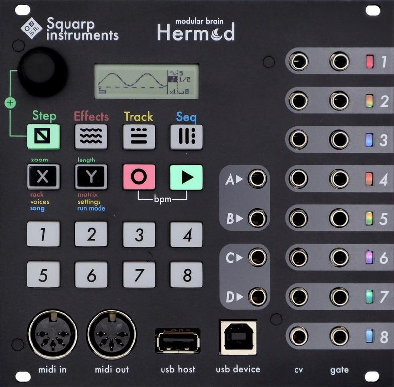 Squarp Instruments Hermod モジュラーシンセユーロラック