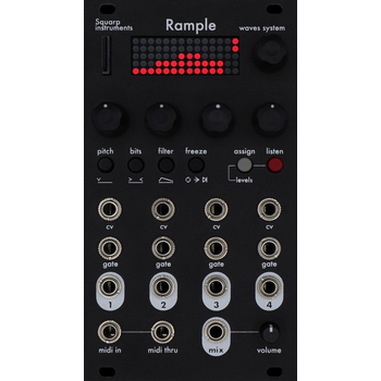 Squarp Instruments rample モジュラーシンセ-