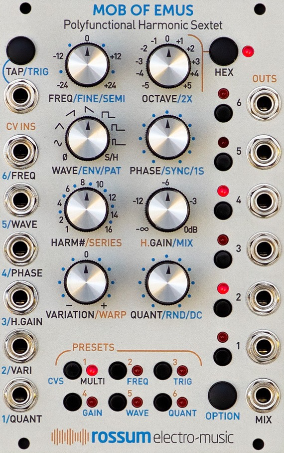 Rossum Electro-Music Mob of Emus - Control Voltage