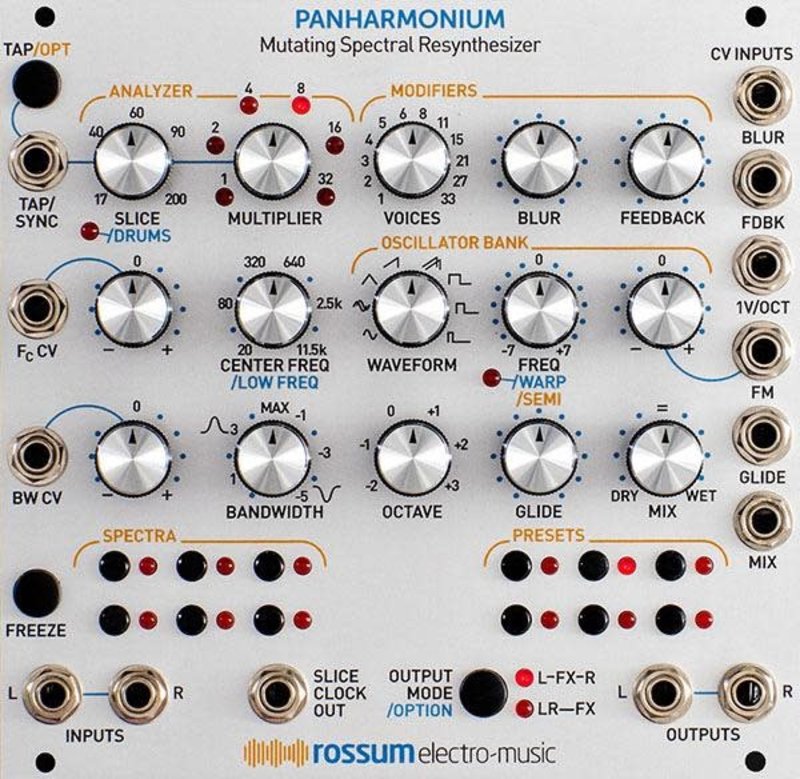 Rossum Electro-Music Panharmonium - Control Voltage