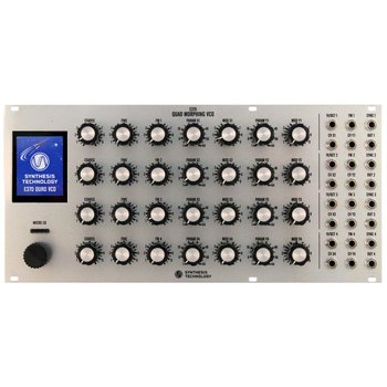 Synthesis Technology Synthesis Technology E370 Quad Morphing VCO, Silver