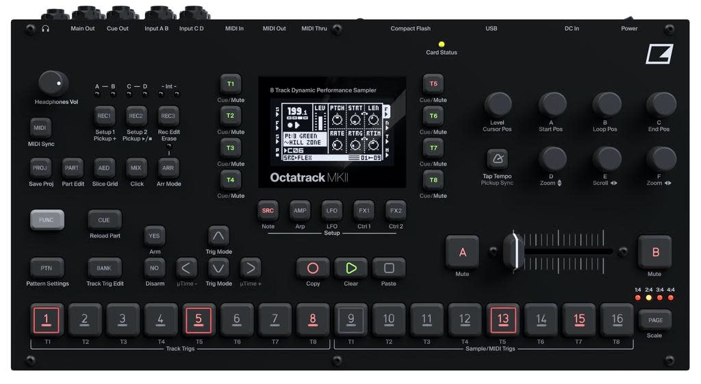 Elektron Octatrack MKII 本体 Elektron Octatrack mkII - Control Voltage