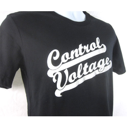 Control Voltage T-Shirt - Baseball Font