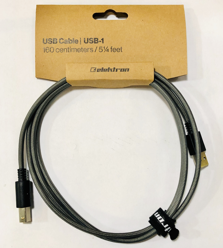 Elektron USB Cable, Type A to Type B, 5.25ft