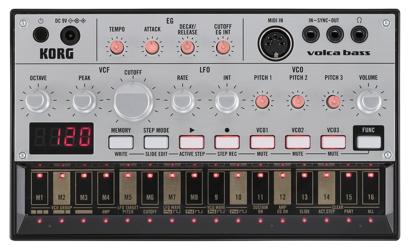 Korg Volca Kick Analogue Kick Generator w/ Volca Mix