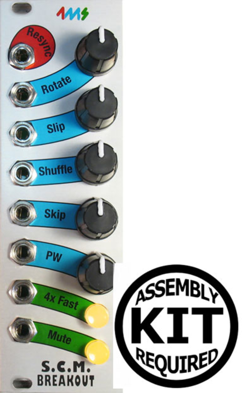 4ms SCMBO (Shuffling Clock Multiplier Breakout), Kit - Control Voltage