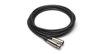 Hosa Microphone Cable, XLR Female to XLR Male, 25ft