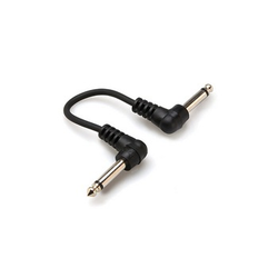 Hosa Guitar Pedal Patch Cable, Molded, 6”