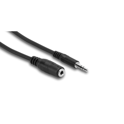 Hosa Headphone Extension Cable, 3.5mm to 3.5mm, 10ft