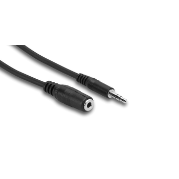 Hosa Headphone Extension Cable, 3.5mm to 3.5mm, 10ft