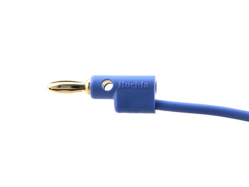 Buchla Banana Cable, 30”, Blue