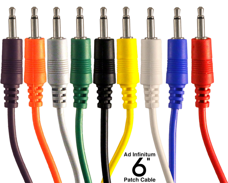 Ad Infinitum 3.5mm Patch Cable, 6”