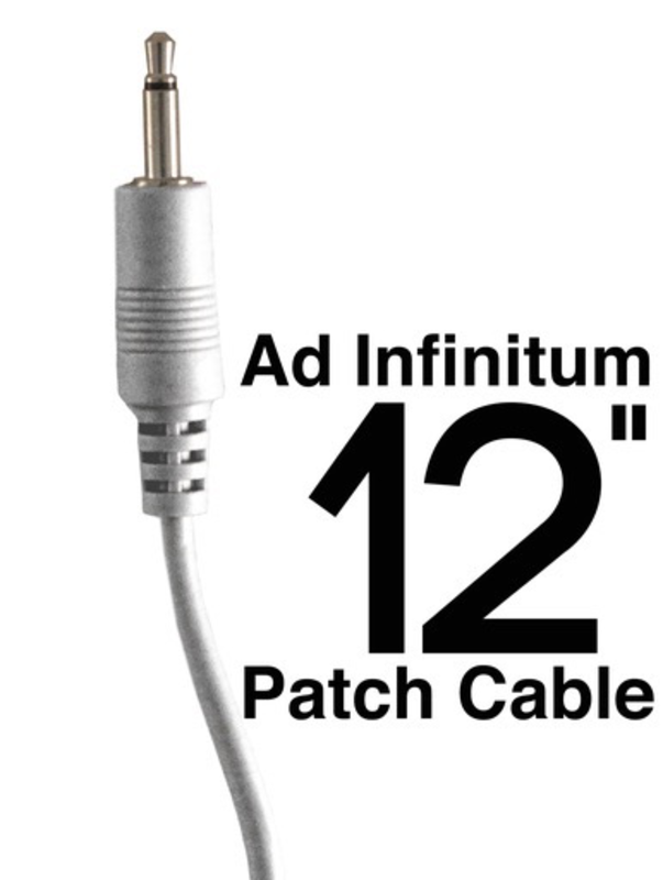 Ad Infinitum 3.5mm Patch Cable, 12”