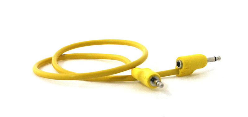 Tiptop Audio Stackcable Yellow 50cm/19.5in
