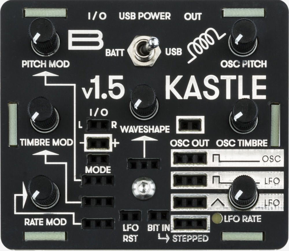 Bastl Instruments Kastle v1.5 Synth - Control Voltage