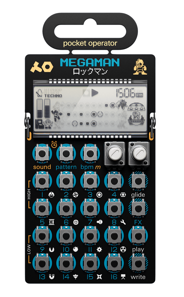 Teenage Engineering Pocket Operator PO-128 Mega Man