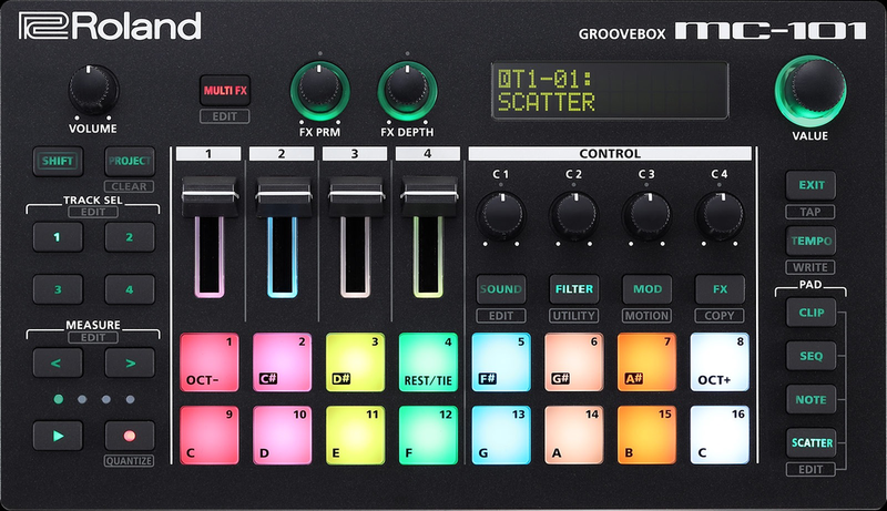 Roland MC-101, DEMO UNIT