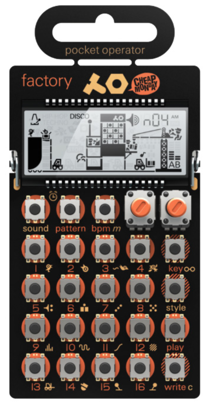 Teenage Engineering Pocket Operator PO-16 Factory