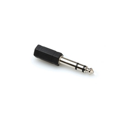 Hosa Adapter, 3.5mm Stereo to 1/4" Stereo