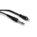 Hosa Cable, 1/4" Mono Male to RCA, 5ft