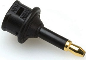 Hosa Adapter, Toslink to Mini-Toslink