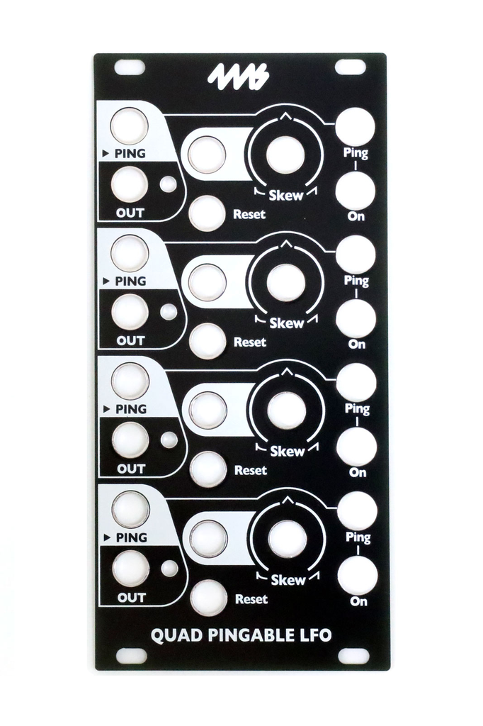 4ms QPLFO Faceplate - Black