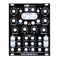 4ms DLD Faceplate - Black
