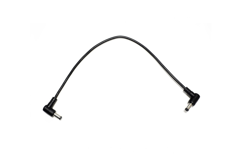 4ms Barrel to Barrel Jumper Cable, Right-Angle, 11”