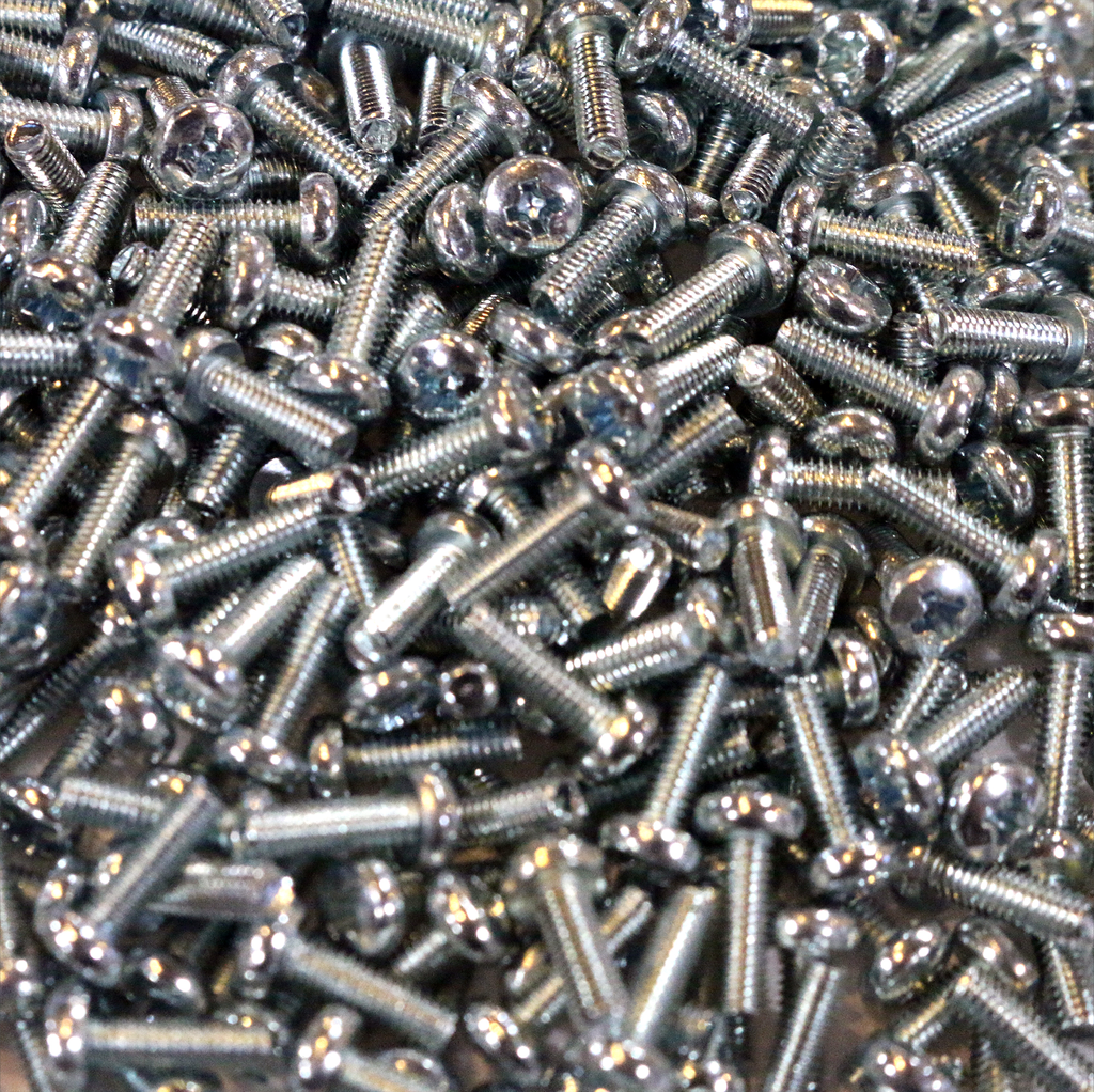 Control Voltage Screws, M2.5 (8mm Long), 50pk