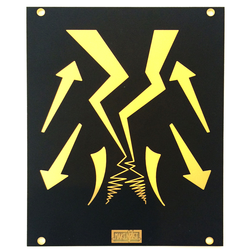 Make Noise Blank Panel 20hp, Lightning Bolt