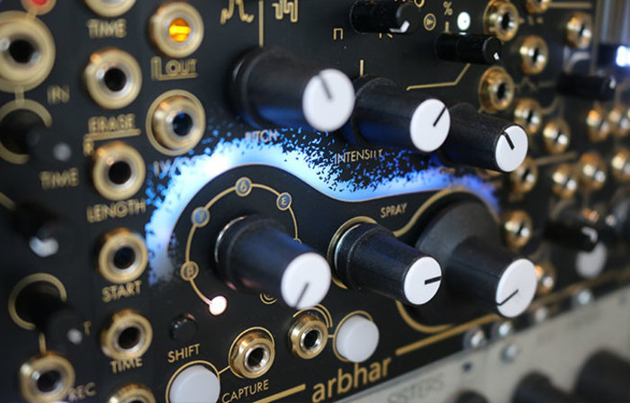 The story of early tape music, microsound, and a Eurorack