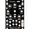 4ms Ensemble Oscillator Faceplate - Black