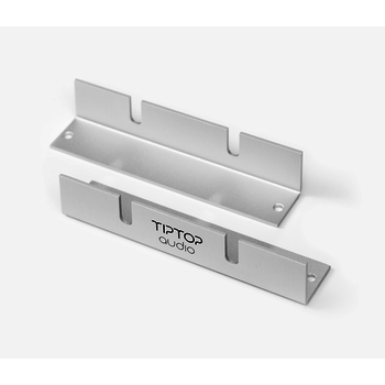 Tiptop Audio Z-Ears Rackmount, Pair, Silver