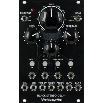 Erica Synths Black Stereo Delay, DEMO UNIT