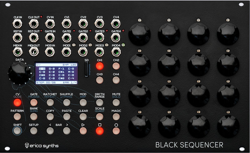 Erica Synths Erica Synths Black Sequencer