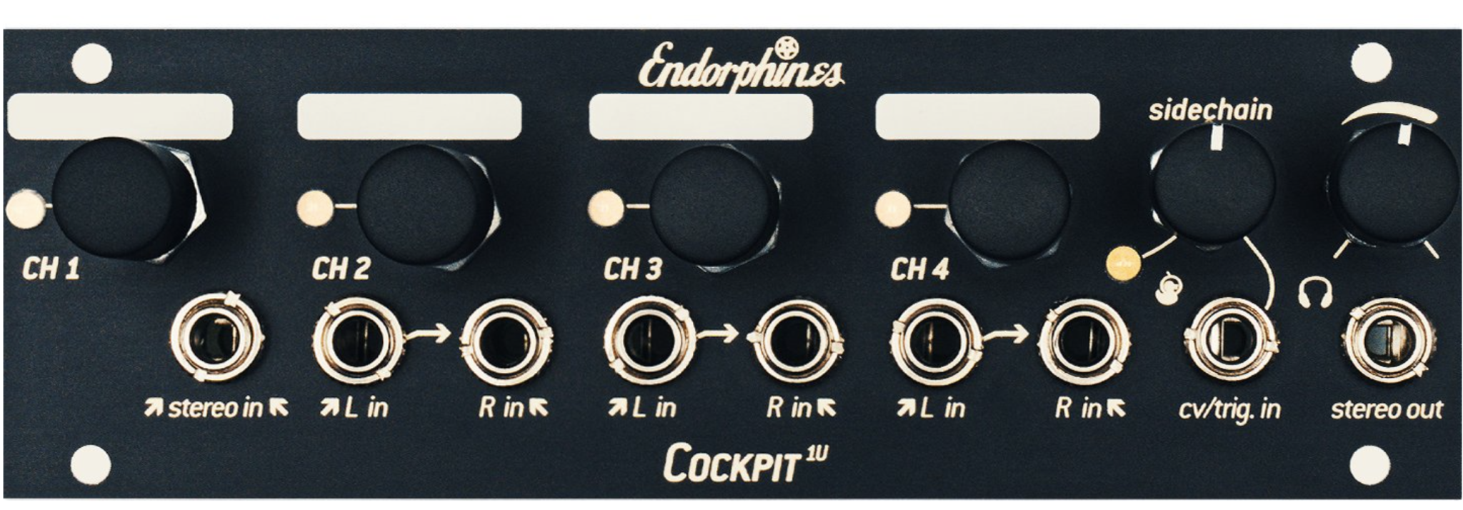 Endorphin.es Cockpit 1U - Control Voltage