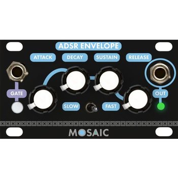 Mosaic 1U ADSR, Black