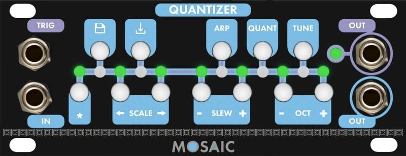 Mosaic 1U Quantizer, Black