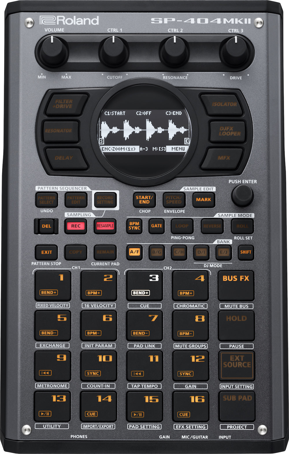 Roland SP-404 MKII - Control Voltage