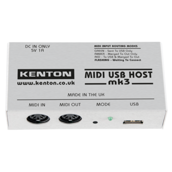 Kenton MIDI USB Host Mk3 (for Class Compliant MIDI devices)