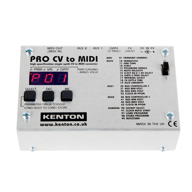 Kenton Kenton Pro CV to MIDI