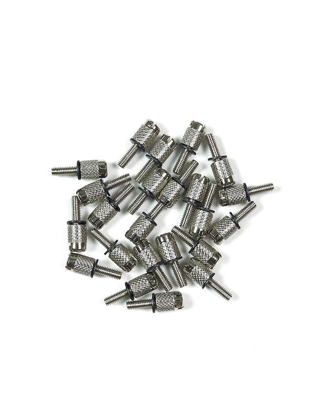 Befaco Knurlies, M2.5 (Silver), 50pk